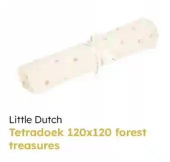 Multi bazar Little dutch tetradoek  forest treasures aanbieding