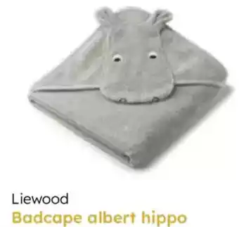 Multi bazar Liewood badcape albert hippo aanbieding