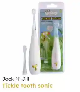 Multi bazar Jack N' jill tickle tooth sonic aanbieding