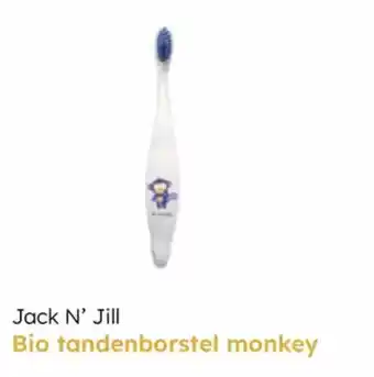 Multi bazar Jack N' jill bio tandenborstel monkey aanbieding