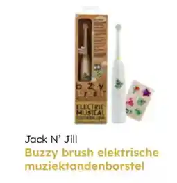 Multi bazar Jack N' jill buzzy brush elektrische muziektandenborstel aanbieding