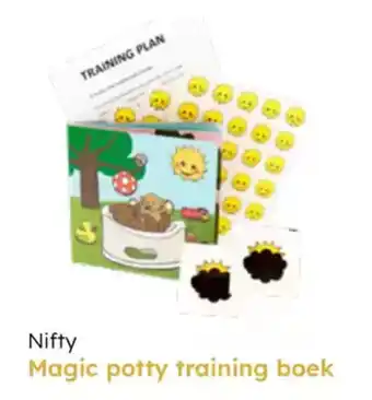 Multi bazar Nifty magic potty training boek aanbieding