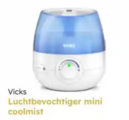 Multi bazar Vicks luchtbevochtiger mini coolmist aanbieding