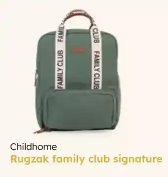 Multi bazar Childhome rugzak family club signature aanbieding