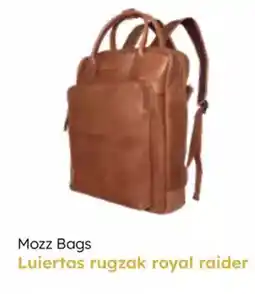 Multi bazar Mozz bags luiertas rugzak royal raider aanbieding