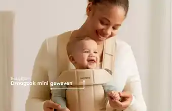 Multi bazar Babybjörn draagzak mini geweven aanbieding