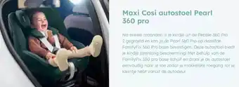 Multi bazar Maxi cosi autostoel pearl 360 pro aanbieding