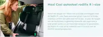 Multi bazar Maxi cosi autostoel rodifix R I size aanbieding