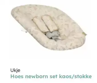 Multi bazar Ukje hoes newborn set kaos stokke aanbieding