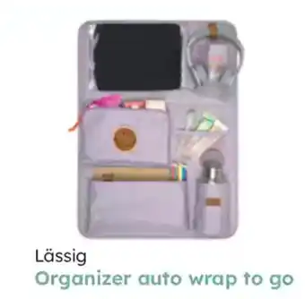 Multi bazar Lässig organizer auto wrap to go aanbieding