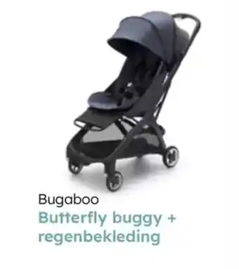 Multi bazar Bugaboo butterfly buggy + regenbekleding aanbieding