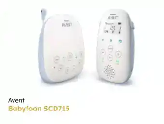 Multi bazar Avent Babyfoon SCD715 aanbieding