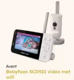 Multi bazar Avent Babyfoon SCD921 video met wifi aanbieding