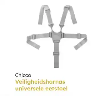 Multi bazar Chicco veiligheidsharnas universele eetstoel aanbieding