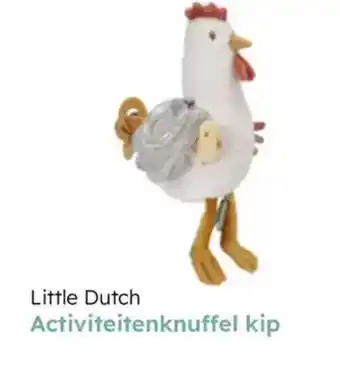 Multi bazar Little dutch activiteitenknuffel kip aanbieding