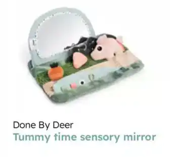 Multi bazar Done by deer tummy time sensory mirror aanbieding