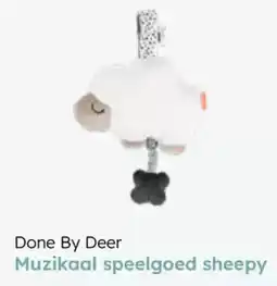 Multi bazar Done by deer muzikaal speelgoed sheepy aanbieding