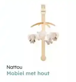 Multi bazar Nattou mobiel met hout aanbieding