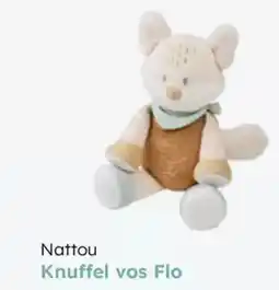 Multi bazar Nattou knuffel vos flo aanbieding