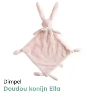 Multi bazar Dimpel doudou konijn ella aanbieding