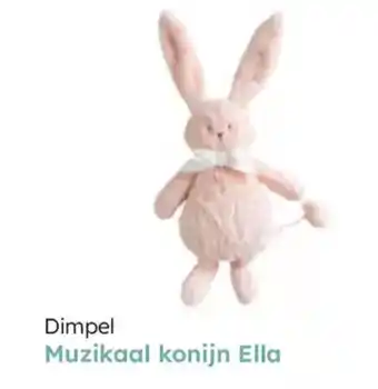 Multi bazar Dimpel muzikaal konijn ella aanbieding