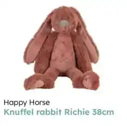 Multi bazar Happy horse knuffel rabbit richie aanbieding