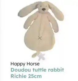 Multi bazar Happy horse doudou tuttle rabbit richie aanbieding