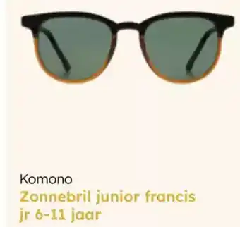 Multi bazar Komono zonnebril junior francis aanbieding