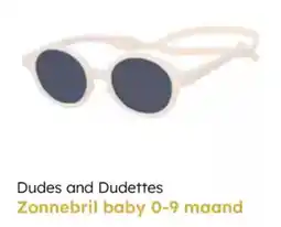 Multi bazar Dudes and dudettes zonnebril baby 0-9 maand aanbieding