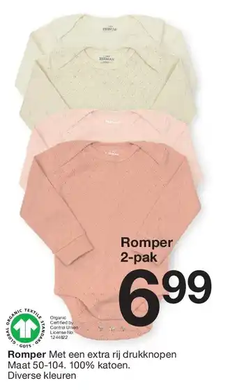 Zeeman Romper aanbieding