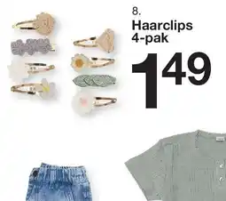 Zeeman Haarclips 4-pak aanbieding