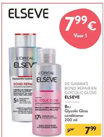 Di Glycolic Gloss conditioner 200 ml aanbieding