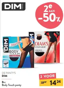 Di DIM Body Touch panty aanbieding