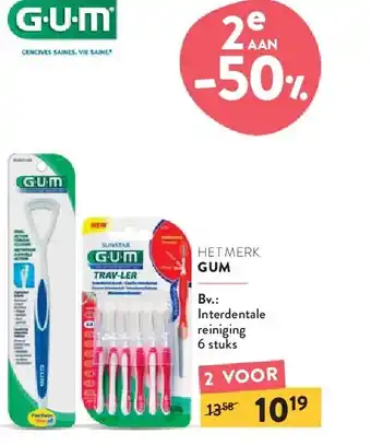 Di GUM Interdentale reiniging 6 stuks aanbieding