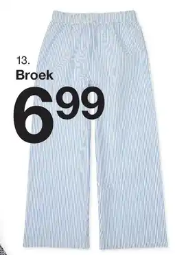 Zeeman Broek aanbieding