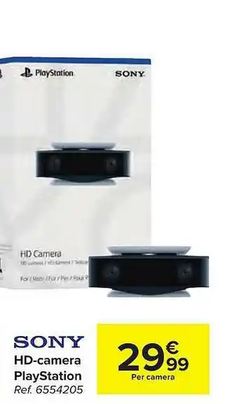 Carrefour Hd-camera Playstation aanbieding