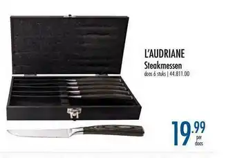 L'audriane Steakmessen