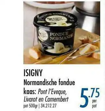 Isgny Normandische Fondue Kaas