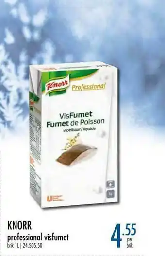 Horeca totaal Knorr Professional Visfumet aanbieding