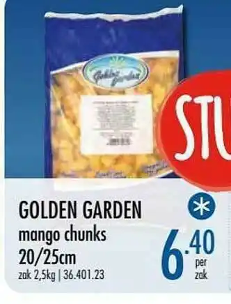 Horeca totaal Golden Garden Mango Chunks aanbieding