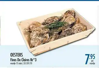 Oesters Fines De Claires
