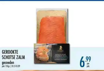 Horeca totaal Gerookte Schotse Zalm Gesneden aanbieding