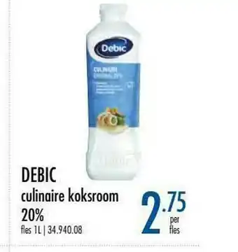 Horeca totaal Debic Culinaire Koksroom aanbieding