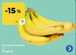 Bio Planet Europese Bananen aanbieding