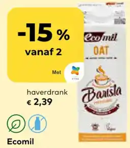 Bio Planet Ecomil Barista Plantaardige Haverdrank aanbieding