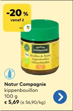 Bio Planet Natur Compagnie kippenbouillon aanbieding