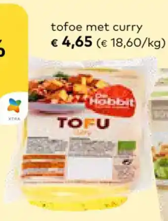 Bio Planet De Hobbit Tofoe met Curry aanbieding