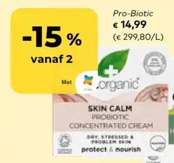 Bio Planet Dr. Organic dagcrème Pro-Biotic aanbieding