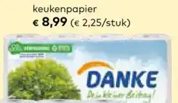 Bio Planet Danke Keukenpapier aanbieding