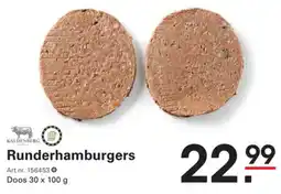 Sligro Runderhamburgers aanbieding